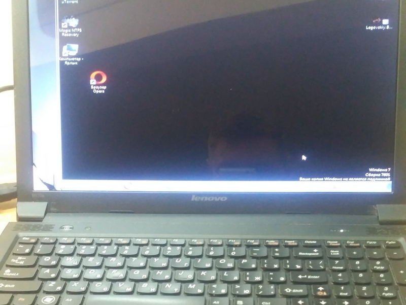 Появление темных полос на экране ноутбука